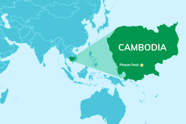 Cambodia Map